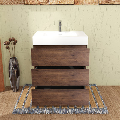 Ensemble de meuble-lavabo simple Guxim