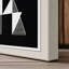 Abstraction Geometric 1 Piece Wrapped Canvas Wall Art-445688300-445688290