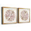 Oeil de pivoine I - ensemble de 2 cadres photo-983669476-983669473-978982765