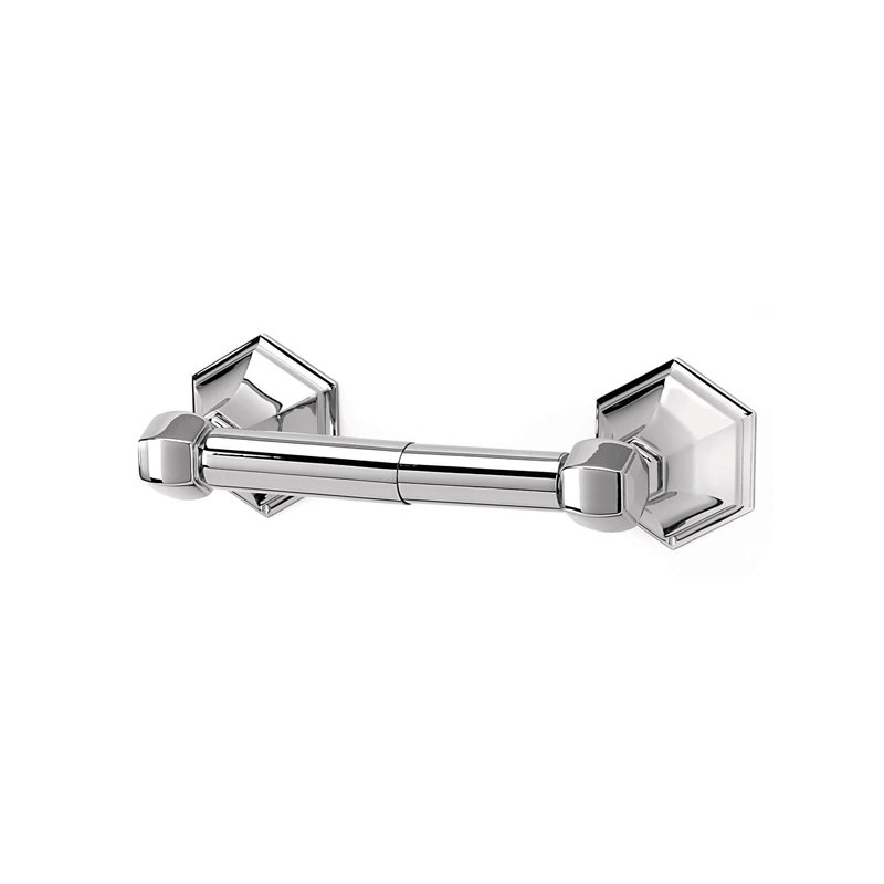 Nicole Wall Mounted Toilet Paper Holder, Polished Chrome