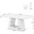 63" Modern Rectangular Dining Table