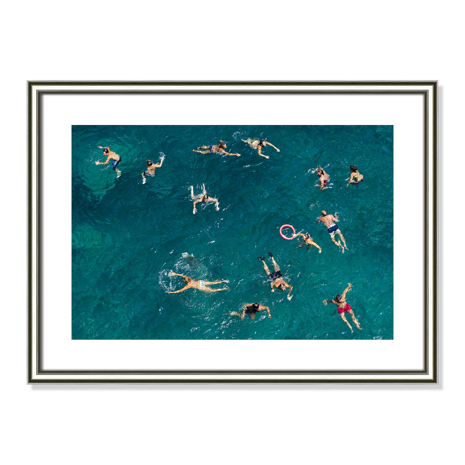 Tonti - Photograph Print, 17" H x 23" W x 0.88" D, Silver Framed Paper