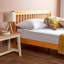 Pine Bed Frame Wooden Bed Single / Double-2113615932