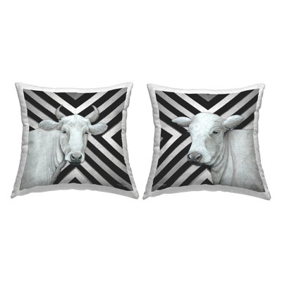 Polyester Throw Square Pillow Cover & Insert