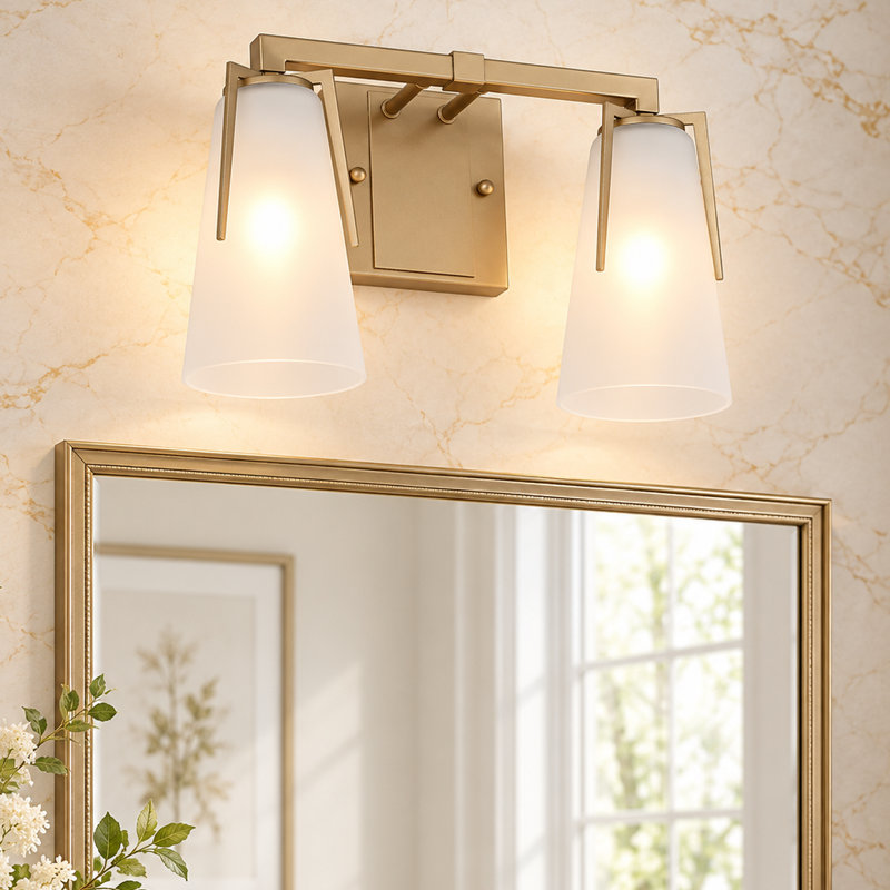 Éclairage pour meuble-lavabo Nakaiah, 2
