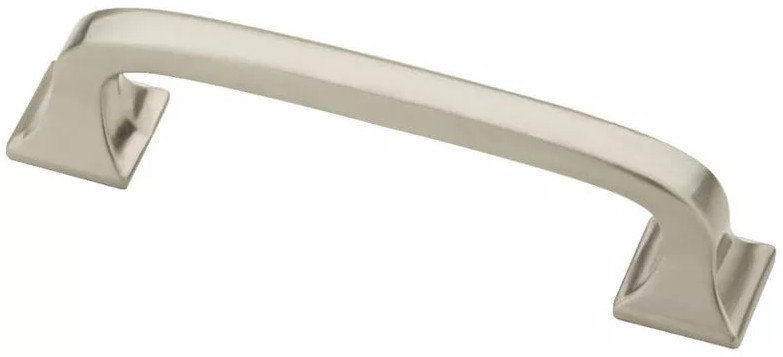 Poignée lombaire 3 "Builder Fashion, Nickel satiné
