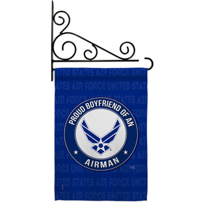 Double Sided 18.5'' H x 13'' W Polyester Flag Set