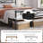 88.5cm Height Metal Bed Frame with Cloud-inspired Design Headboard-1728488639-1712647854
