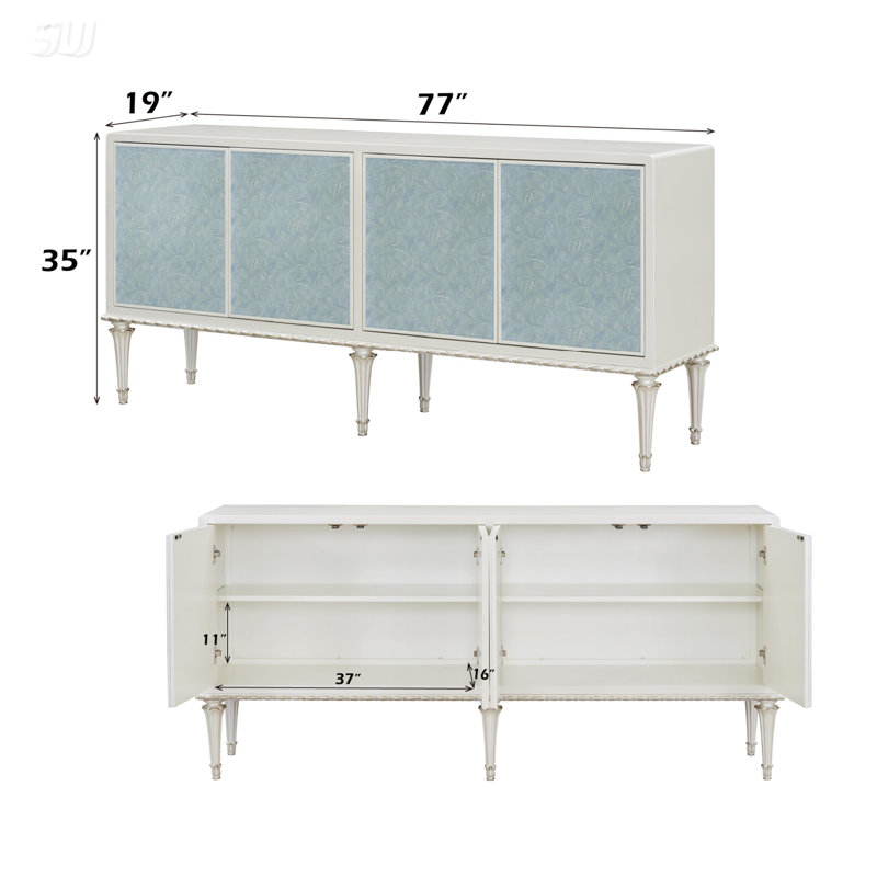Armoire à console Ansaldo Pearl Shimmer