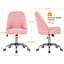 Modern Office Chair with Silver Chrome Base-1911591879