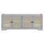 Banc de rangement multifonctionnel en bois pour le hall d'entrée avec coussin amovible Trexm-883450780