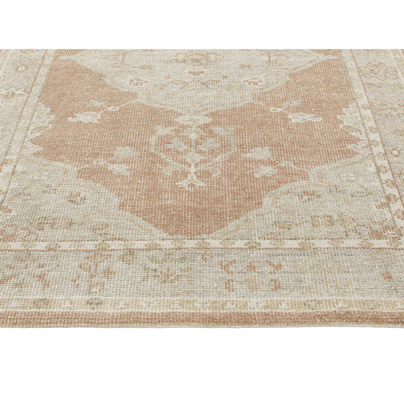 Tapis en laine noué à la main Bungalow Bungalow Rose, Rectangle 2 pi x 3 pi