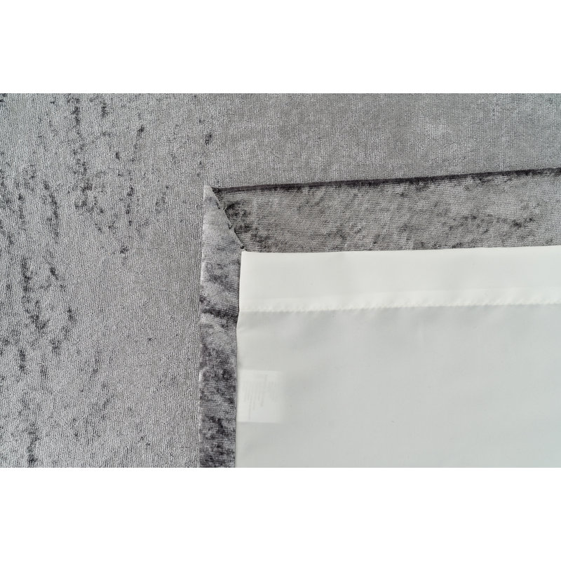 Allix Room Darkening Curtain Pair, Gray