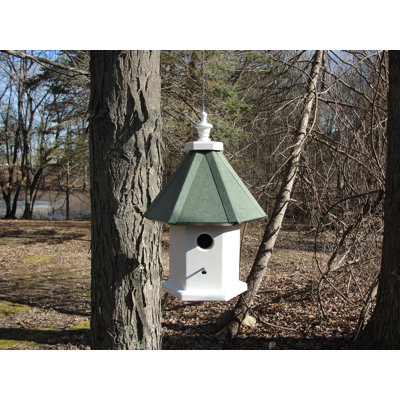 Almar 16'' H x 11'' W x 11'' D Hanging Birdhouse