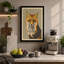 Fox Portrait Modern - Wrapped Canvas-673682887-673682909
