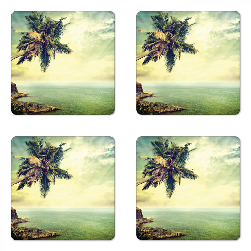 Sous-verre hawaii