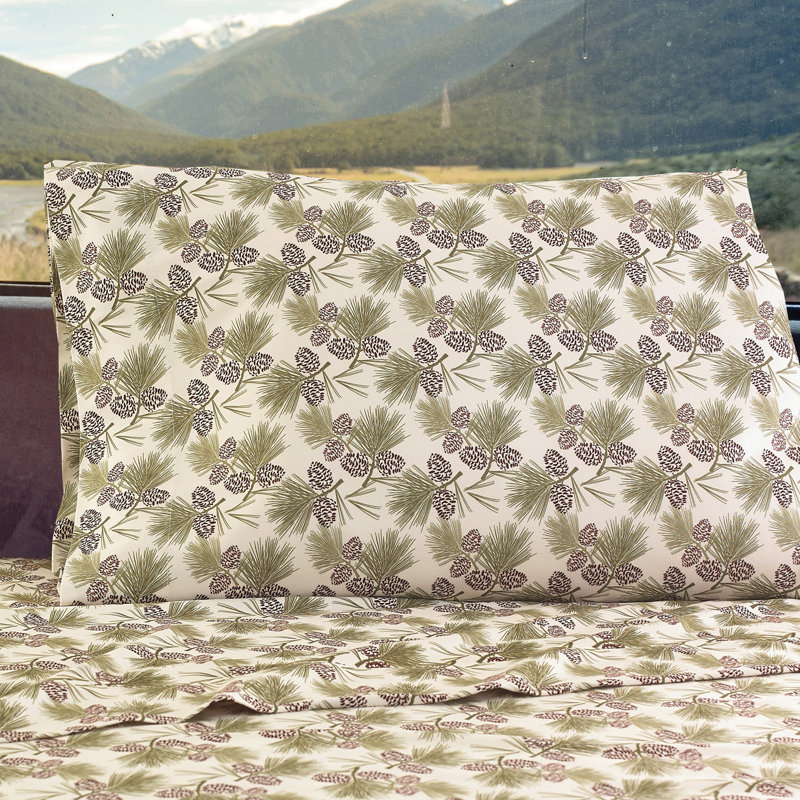 Micro Flannel® RV Sheet Sets, Pinecone, RV Bunk