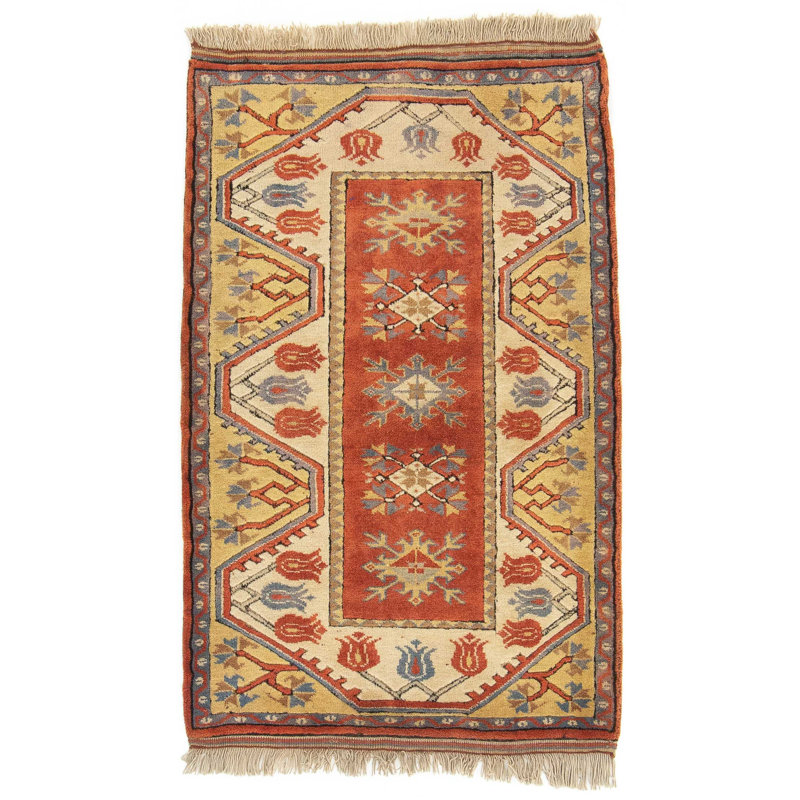 Oriental Wool Hand Woven 82cm X 125cm Area Rug