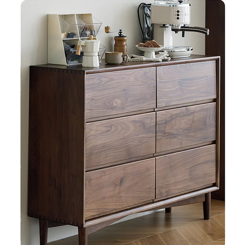 Six Solid Wood Accent Chest