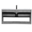 Kasper 40'' Single Bathroom Vanity with Porcelain Top-1507883136