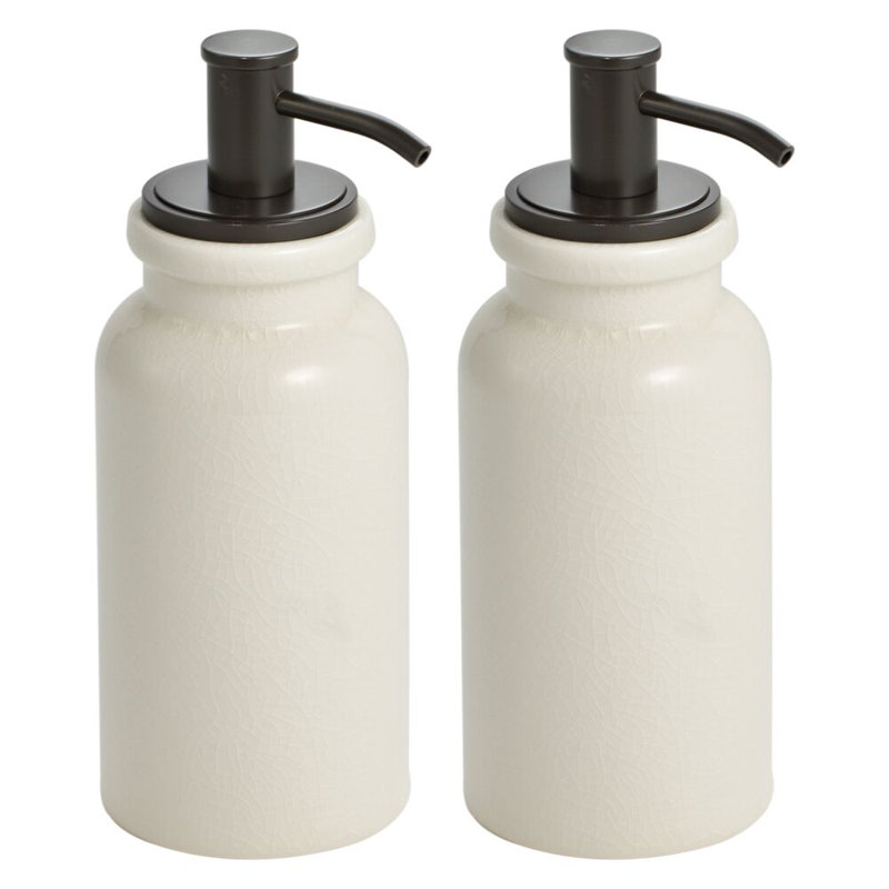 Distributeur de savon pour meuble-lavabo ou comptoir de cuisine - Peut contenir du savon à main ou à vaisselle