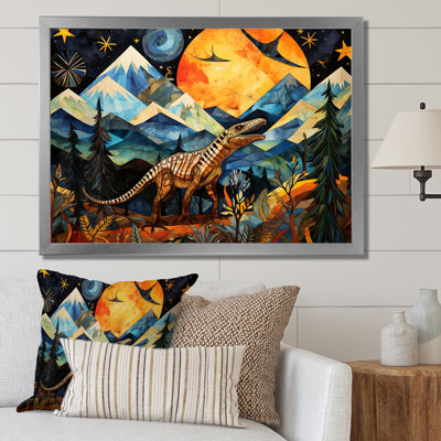 Ancient Dinosaur Legends II - Dinosaurwall Art