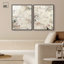 «Scrawled Memories Duo», ensemble de décorations murales Boho par Art Remedy, cadre noir, 20 x 24-1921826771-1921826782