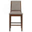 Chaise de comptoir rembourrée (ensemble de 2)