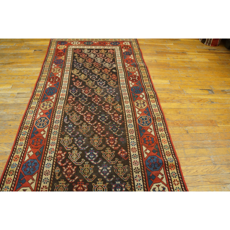 Hand Knotted Wool Geometric Area Rug