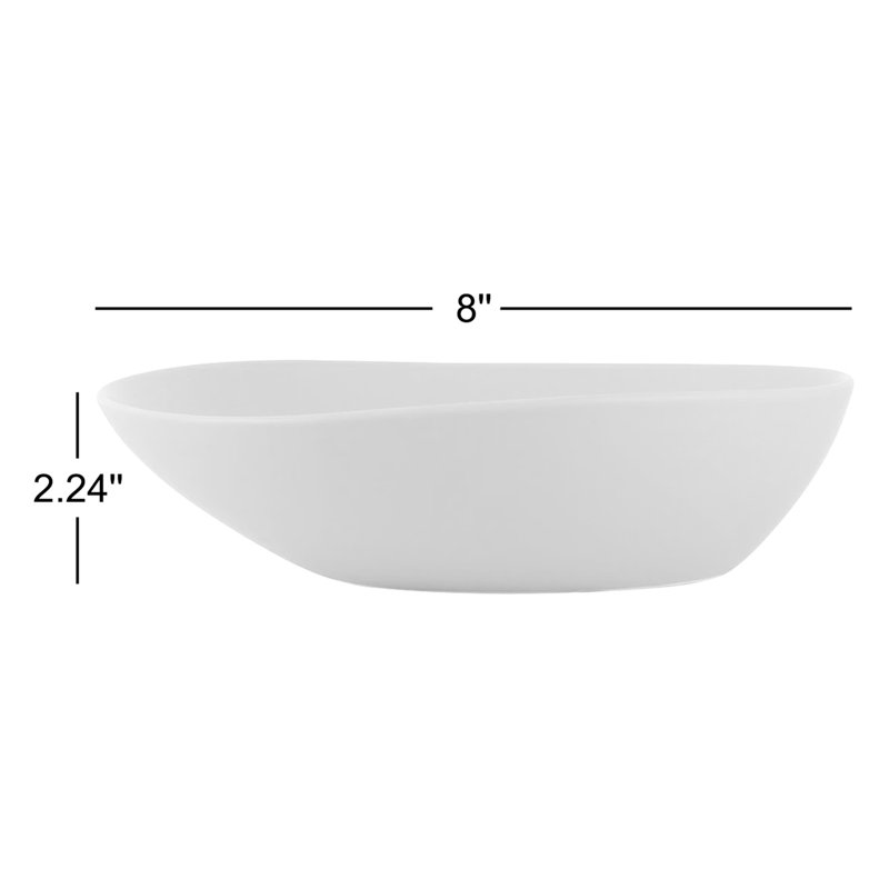 Ensemble de bols en porcelaine Stone Lain Delilah, Vert lime