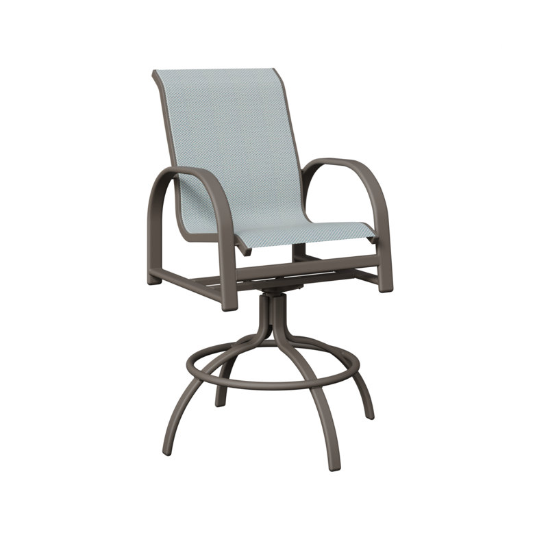 Chaise berçante pivotante Berlin Gardens Murphy Slings, Interlock Calypso, Graphite