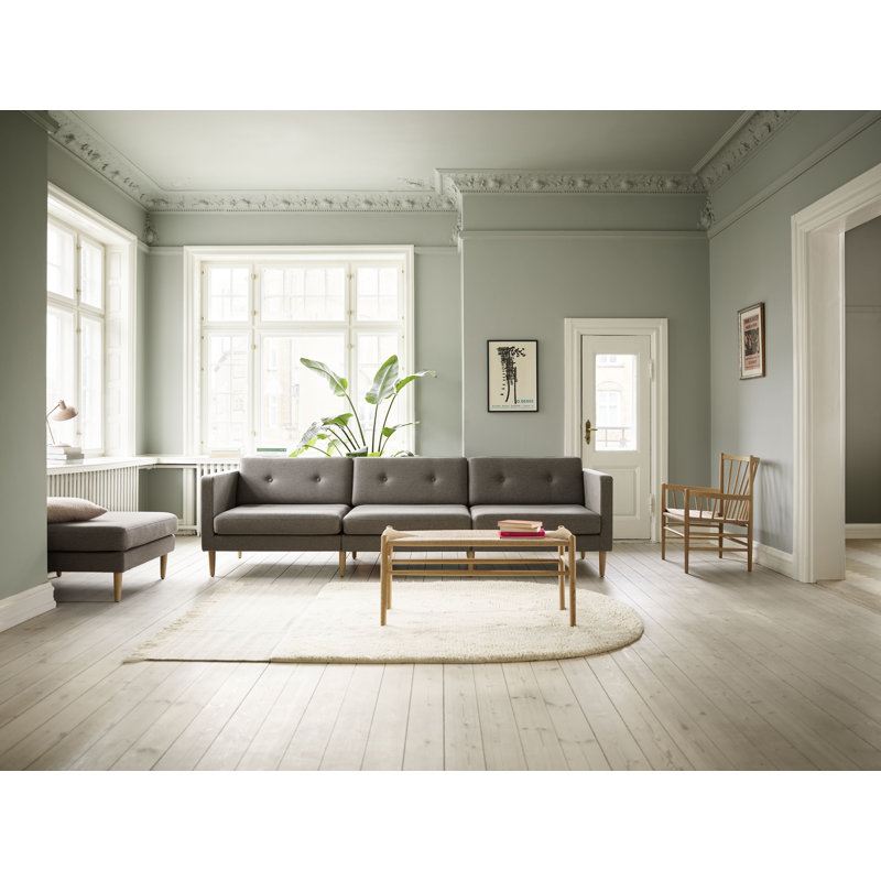 J83 Solid Wood Bench, Natural