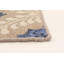 Tapis kaki en laine tissé à plat à motif géométrique Kerensa-725320171