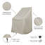 Housse pour chaise berçante de patio Emjay-92191437