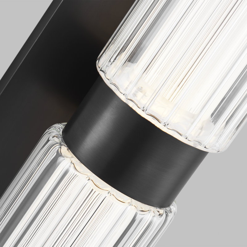 Langston Large Wall Sconce, Plated Dark Bronze