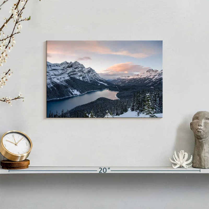 Kerrick Snowy Banff, 8" H x 12" W