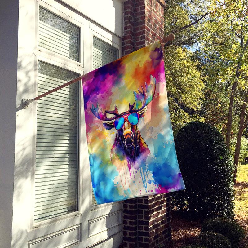 Drapeau d'un hippie