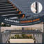 14 pi. L 12 pi. Pergola en aluminium
