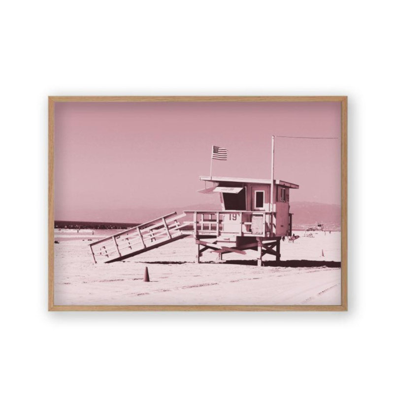 Print, Oak Frame, 31 cm H x 41 cm W