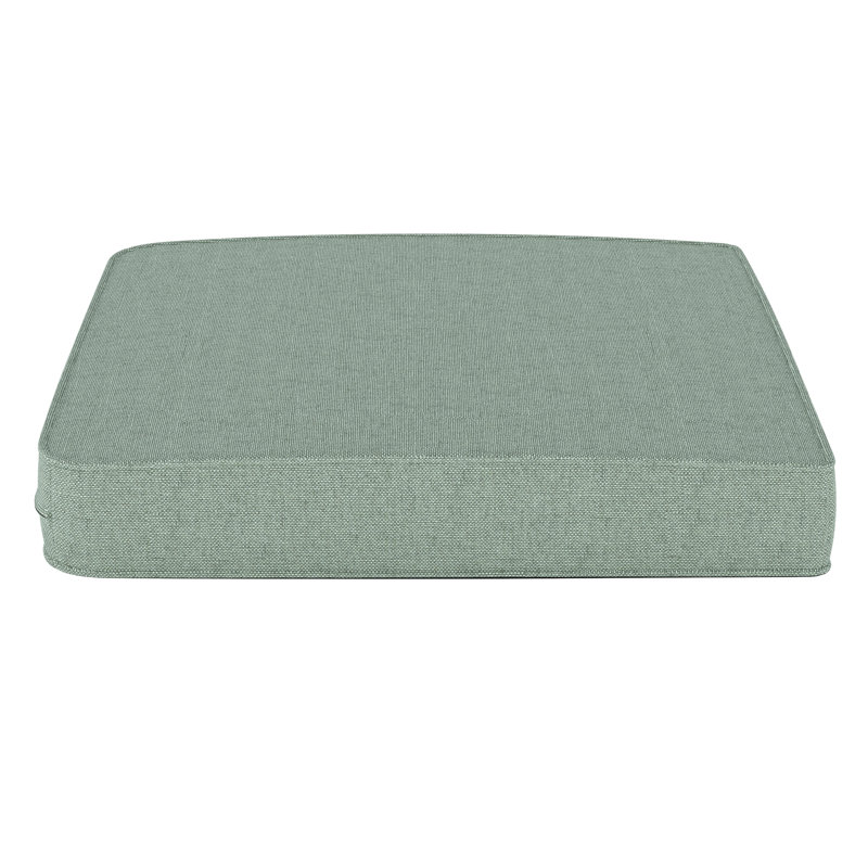 Outdoor Sunbrella® Seat Cushion, Canvas Spa Sunbrella® Canvas