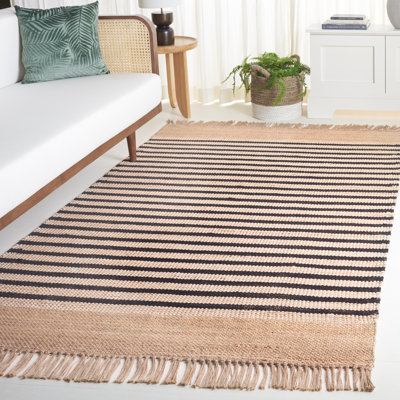 Tapis en jute de coton tissé à la main Kolyu