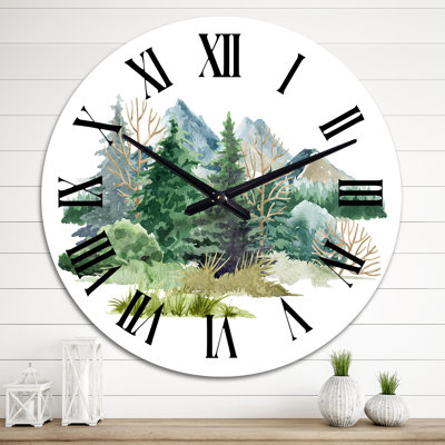 Horloge murale surdimensionnée