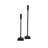 Black Candle Holder with Square Base-110605805
