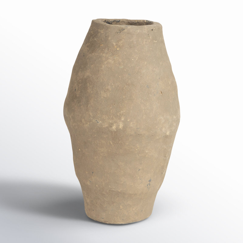 Vase de table en papier mâché Lovatt, H 12 po x l 8 po x P 8 po
