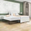 Lit plateforme tapissier double avec lit gigogne Jadarrion-1758670649