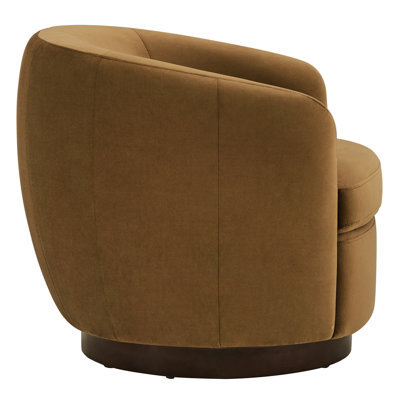 Marcy Swivel Barrel Chair