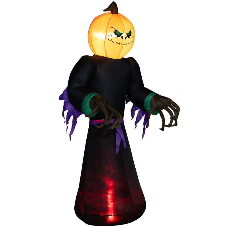 Citrouille fantôme 7 po Halloween