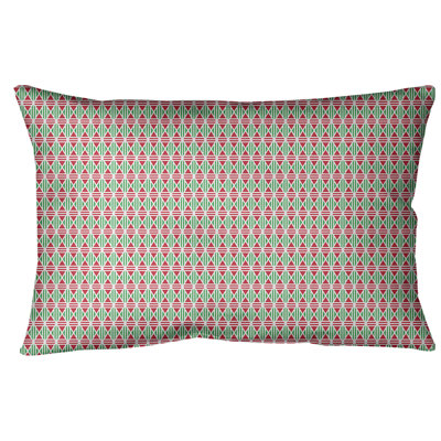 Coussin lombaire géométrique