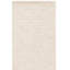 Tapis en laine beige tissé à la main Funchess-460037748