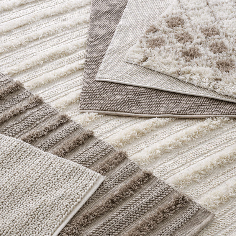 Sonoma Ivory Handwoven Performance Rug, Rectangle 7'6" x 9'6"